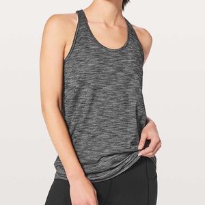 LULULEMON Essentials Tank - Heathered Black